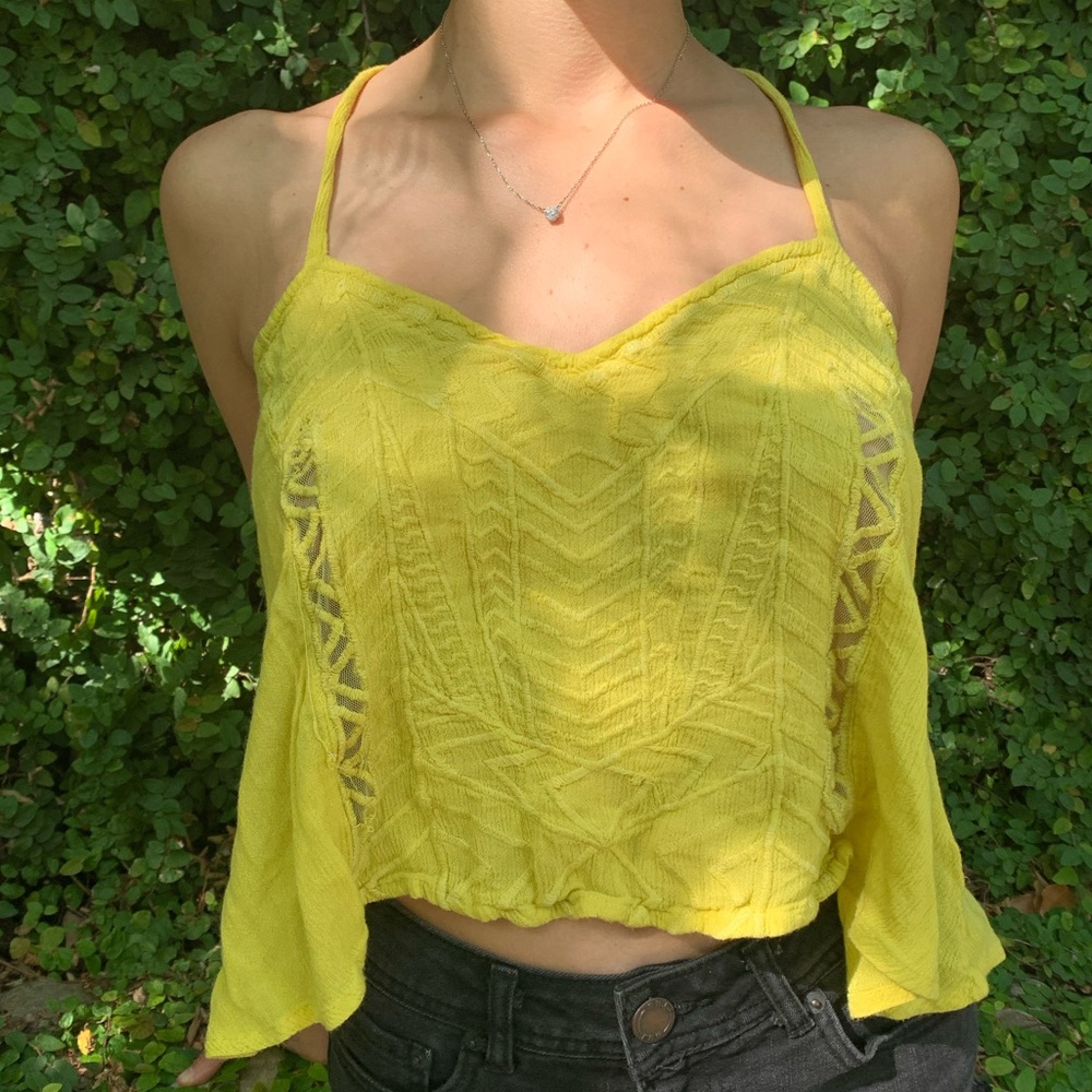 Thin strapped top